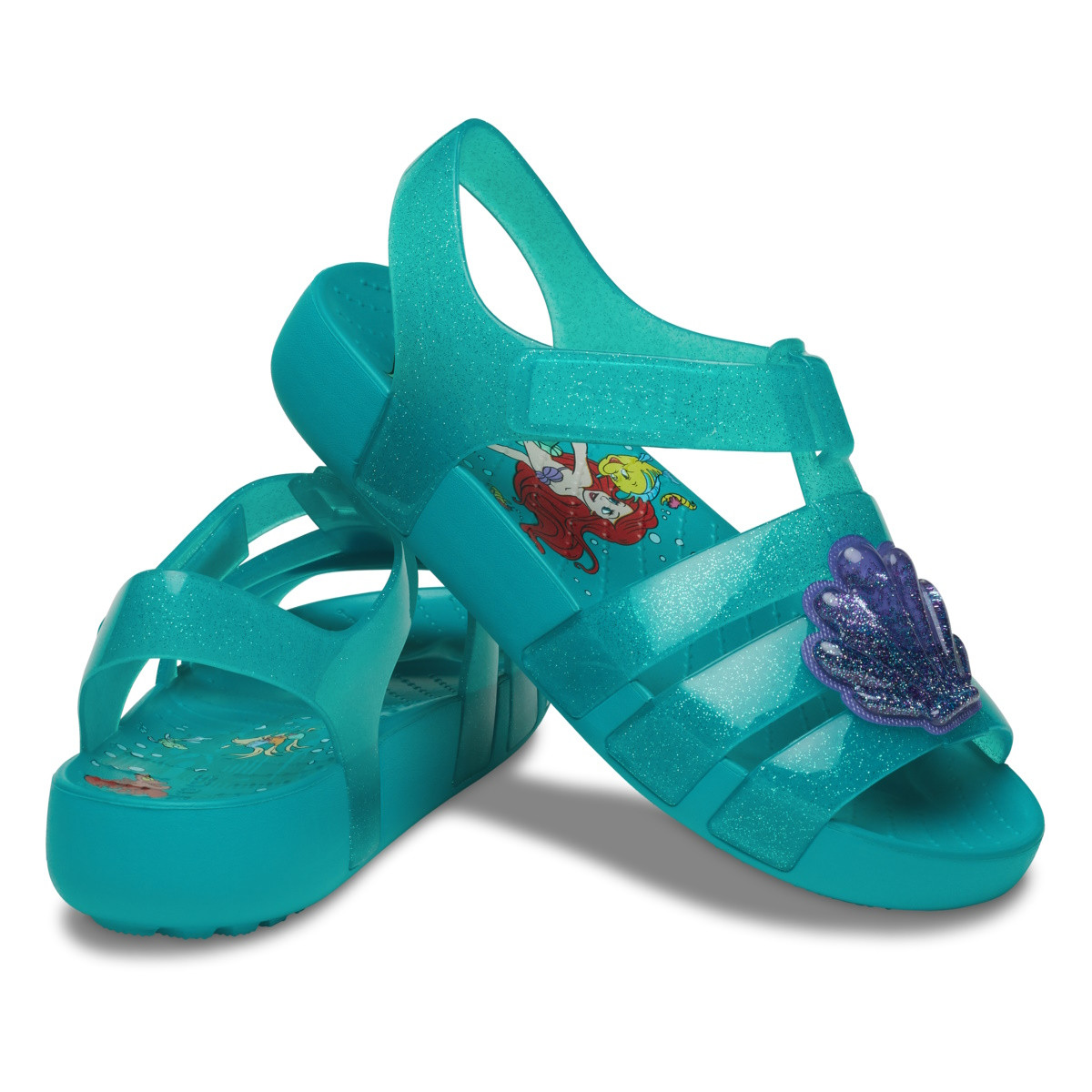Sandale Crocs Princess Ariel Isabella Sandal Kids Albastru - Latigo Bay - imagine 8